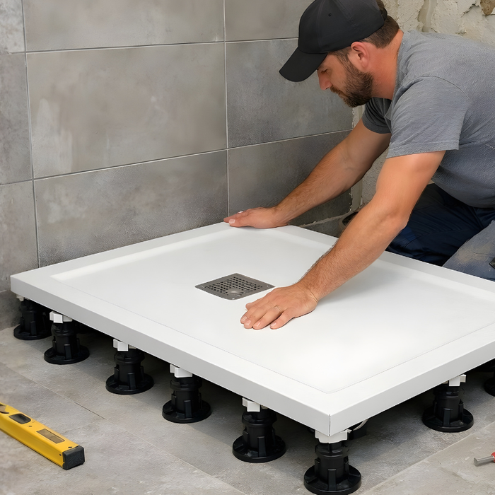 Installer son receveur de douche sur pieds : comment procéder ?