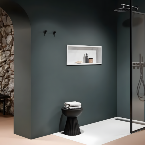 Niche de douche encastrée : comment choisir et réussir la pose en 2026 ?