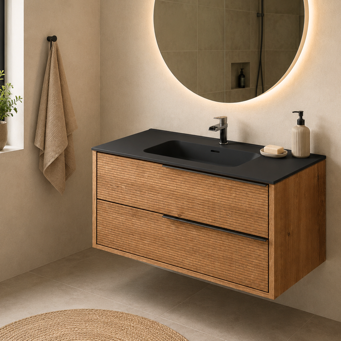 Meuble de salle de bain suspendu LISTELLO
