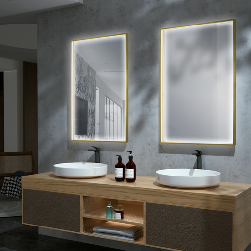 Miroir Lumineux Anti-Buée Tri-LED ABILITY - Sanizeo