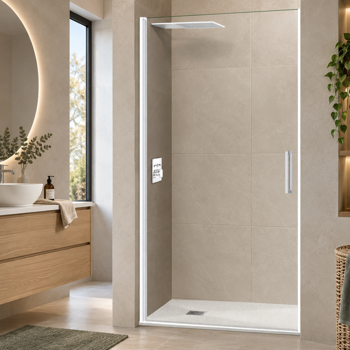 Paroi de Douche ALSACE 1P Blanc - SUPERBAN - Sanizeo