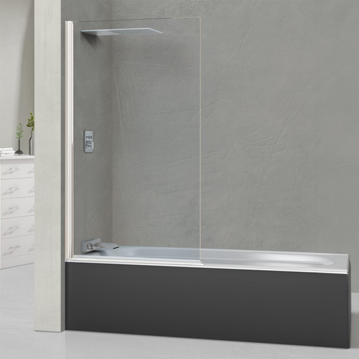 Pare Baignoire Pivotant ALSACE SPORT Blanc - Sanizeo