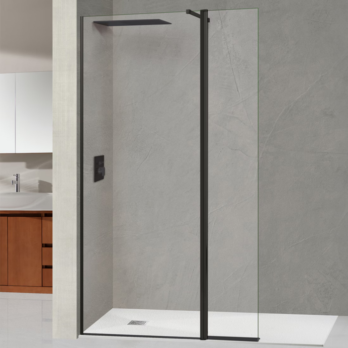 Paroi de Douche ALSACE SPORT + F Noir Mat