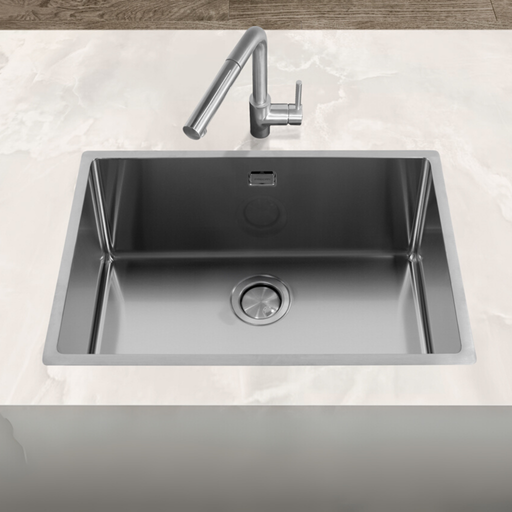 Évier affleurant Acier Inoxydable AMPLA - Sanizeo