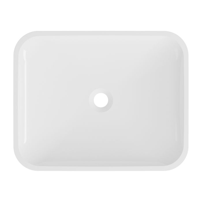 Vasque à poser ANJA Blanc Brillant