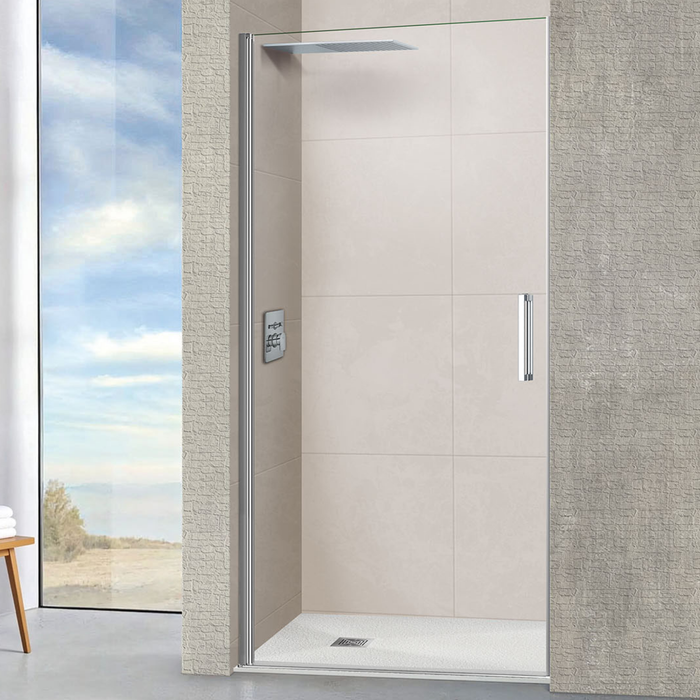 Paroi de Douche ALSACE 1P Chrome