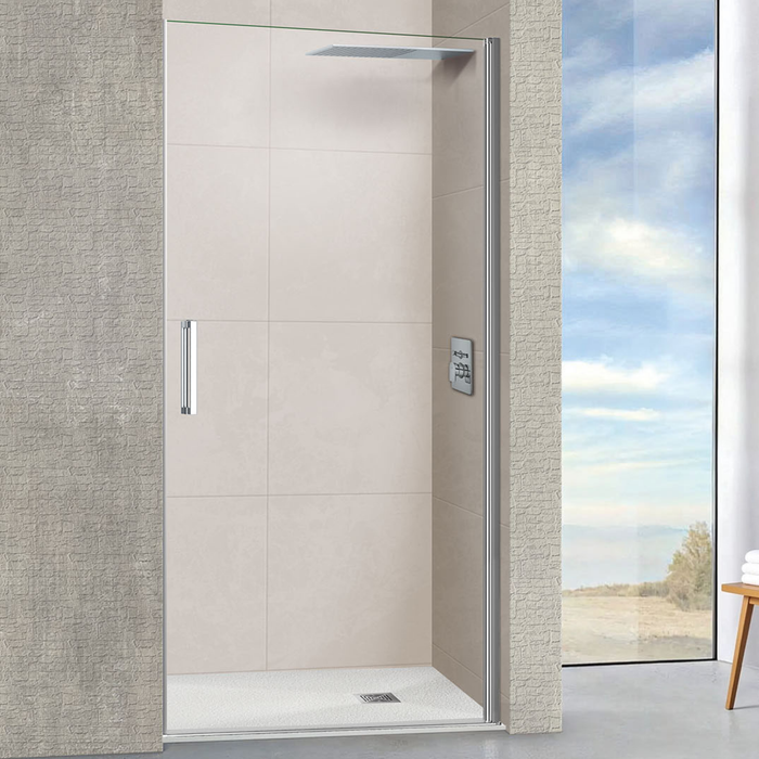 Paroi de Douche ALSACE 1P Chrome