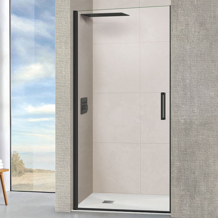 Paroi de Douche ALSACE 1P Noir