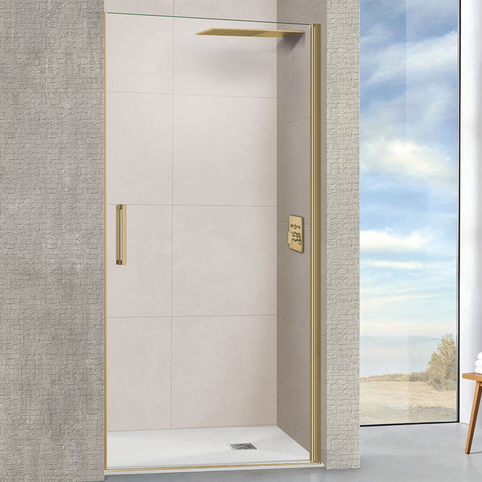 Paroi de Douche ALSACE 1P Or