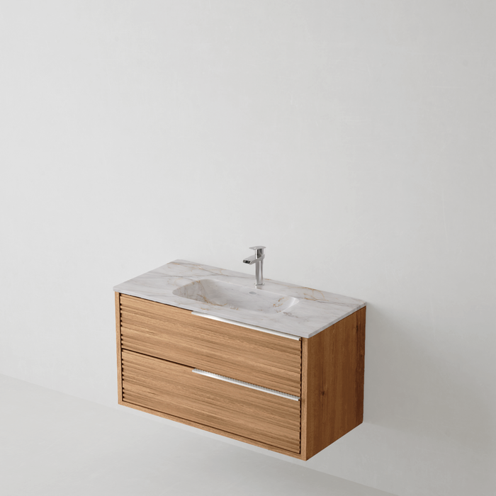 Meuble de salle de bain suspendu BAMBOO