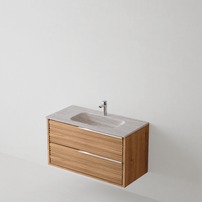 Meuble de salle de bain suspendu BAMBOO