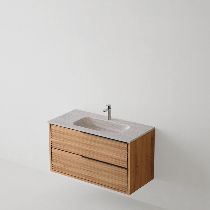 Meuble de salle de bain suspendu BAMBOO