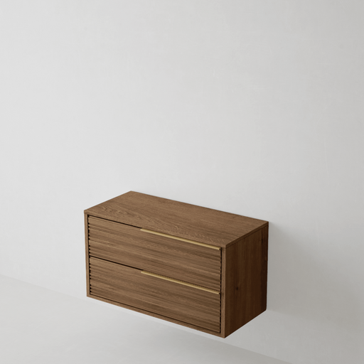 Meuble de salle de bain suspendu BAMBOO - Sanizeo