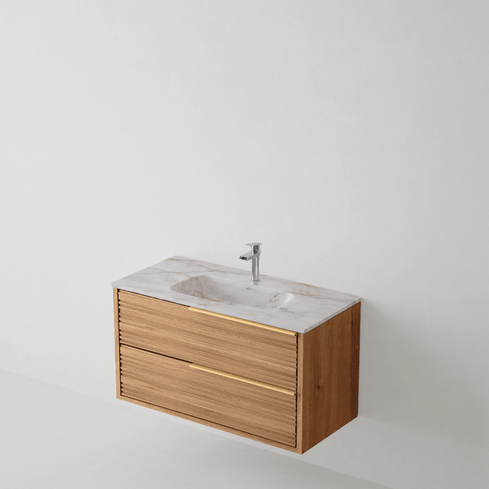 Meuble de salle de bain suspendu BAMBOO