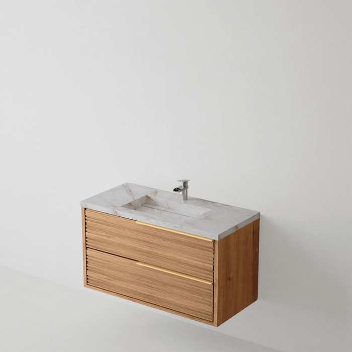 Meuble de salle de bain suspendu BAMBOO