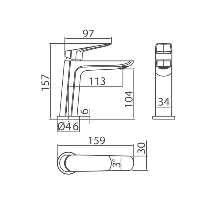 Mitigeur BELGICA - Sanizeo