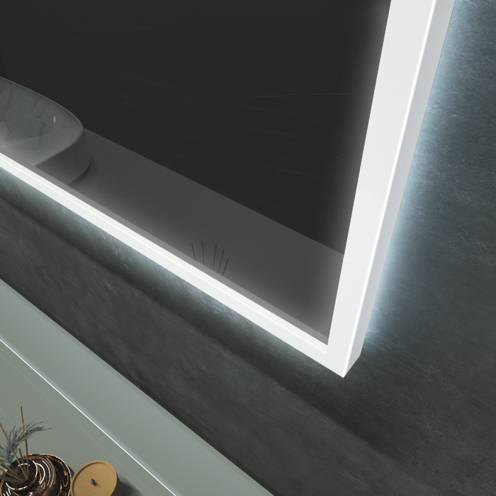 Miroir Lumineux Anti-Buée Tri-LED BOSTON