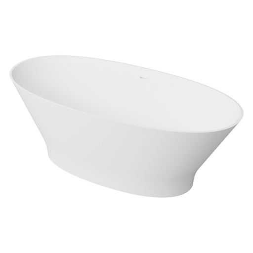 Baignoire Îlot BRUS Blanc Mat - Sanizeo