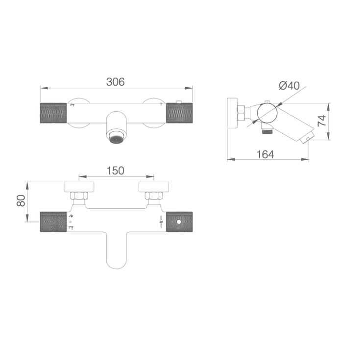 Mitigeur de Bain LINE