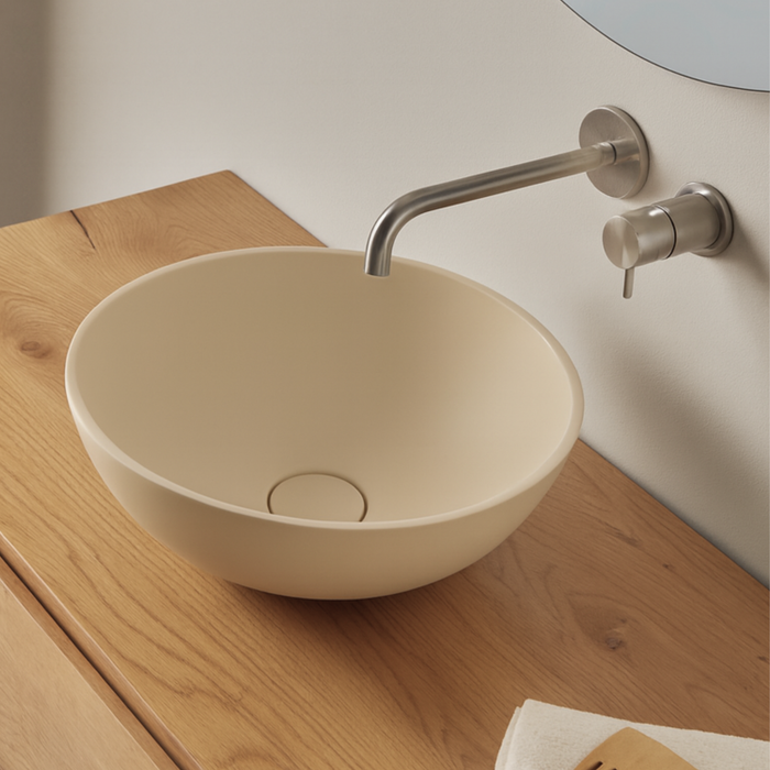 Vasque à poser CANUTA Beige