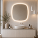 Miroir Lumineux Anti-Buée Tri-LED CATANIA - LEDIMEX - Sanizeo