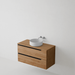 Meuble de salle de bain suspendu DUO Sand - Sanizeo