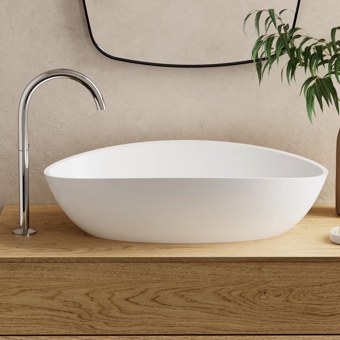 Vasque à poser EIRA Blanc Mat