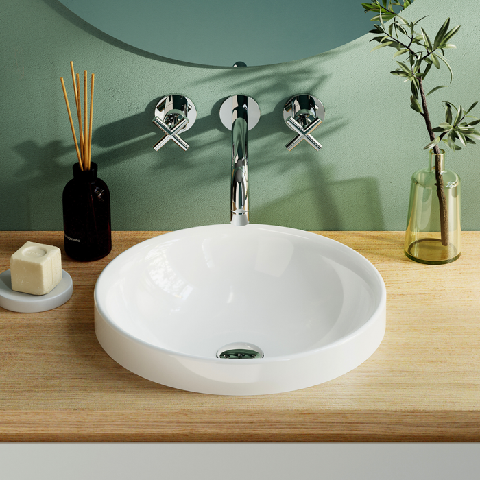 Vasque à encastrer ERIK Blanc Brillant