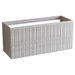 Meuble Suspendu FER Coloris Blanc NOFER Sanizéo DECOSAN - Visuel sur fond blanc