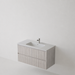 Meuble Suspendu FER Coloris Blanc NOFER Sanizéo DECOSAN - Vasque VOLTERRA Blanc Mat