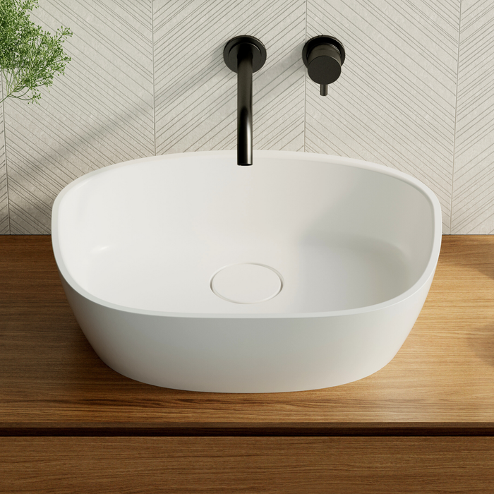 Vasque à poser FRODE Blanc Mat