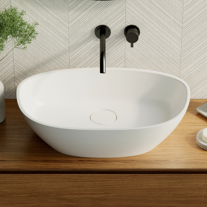 Vasque à poser FRODE Blanc Mat