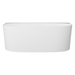 Baignoire Asymétrique FROSK Blanc Brillant - Sanizeo