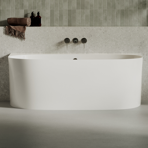 Baignoire Asymétrique FROSK Blanc Brillant - Sanizeo