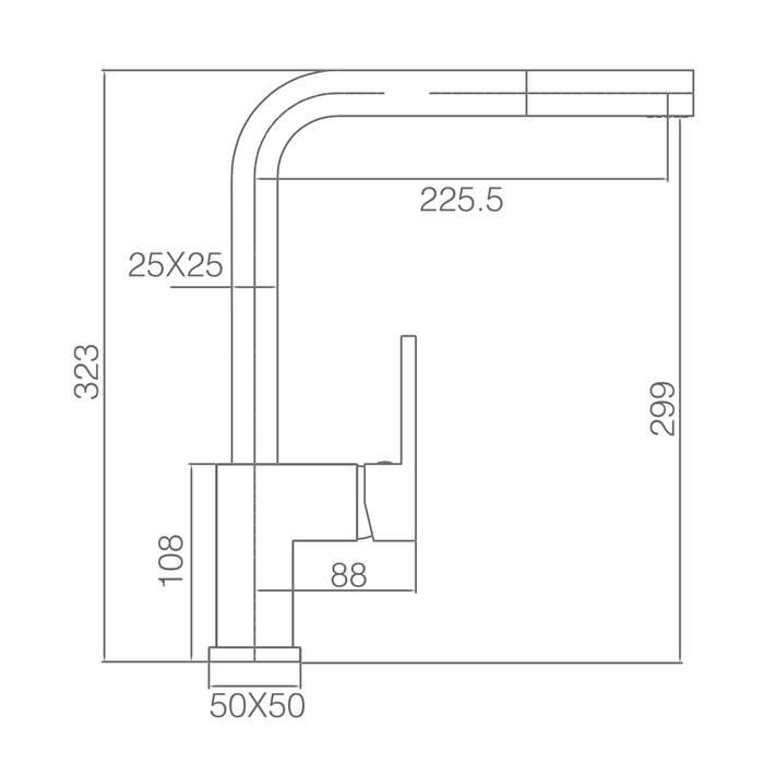 Mitigeur de Cuisine CONSTANZA - Sanizeo