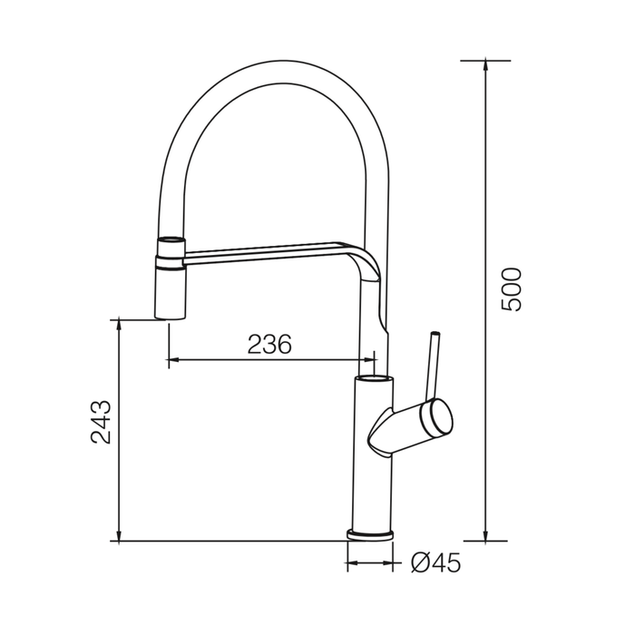 Mitigeur de Cuisine SENA - Sanizeo