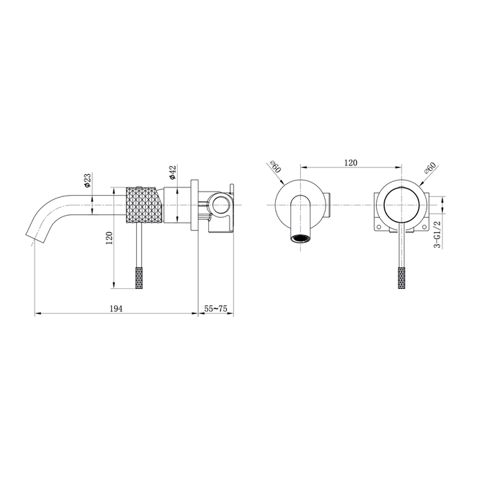 Mitigeur Encastré GENOVA - Sanizeo