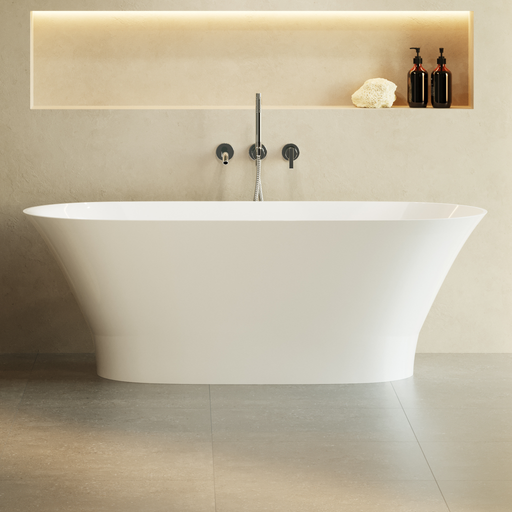 Baignoire Îlot GLIT Blanc Brillant - Sanizeo
