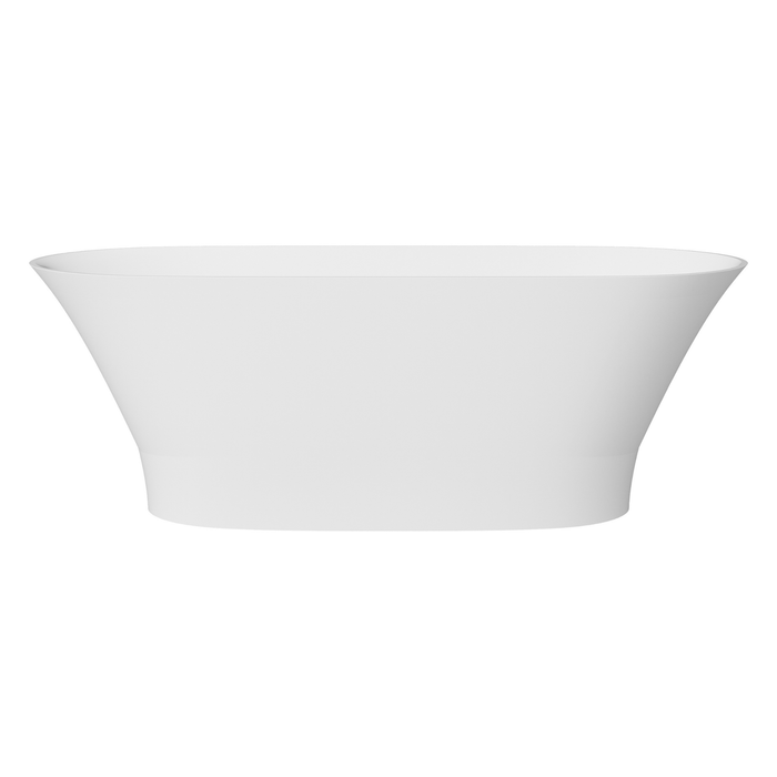 Baignoire Îlot GLIT Blanc Mat - Sanizeo