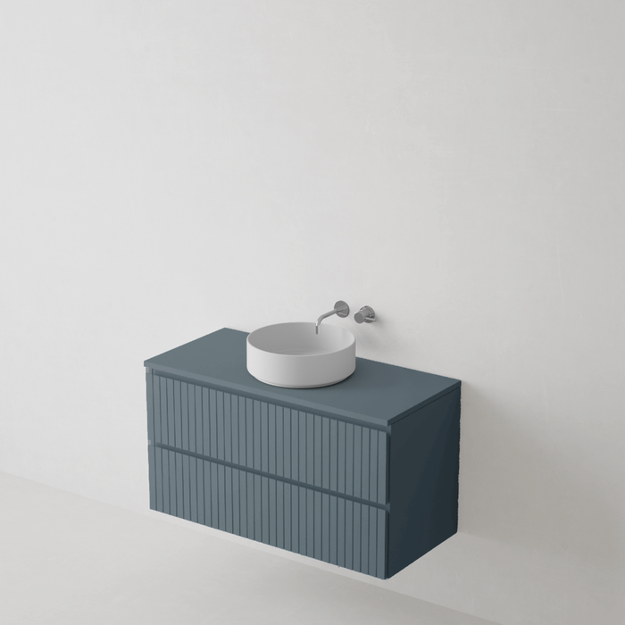 Meuble de salle de bain suspendu GLOW Cobalt