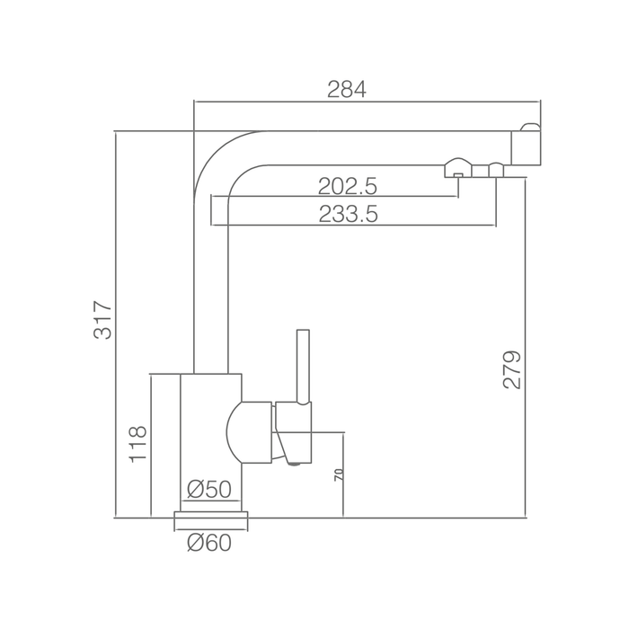Mitigeur de Cuisine Osmoseur MONTECARLO - Sanizeo