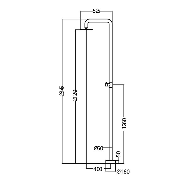 Douche extérieure OREGON