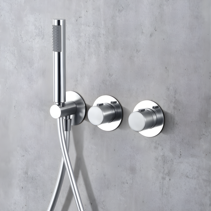 Colonne de Douche Thermostatique Encastrée ASSEN - Sanizeo