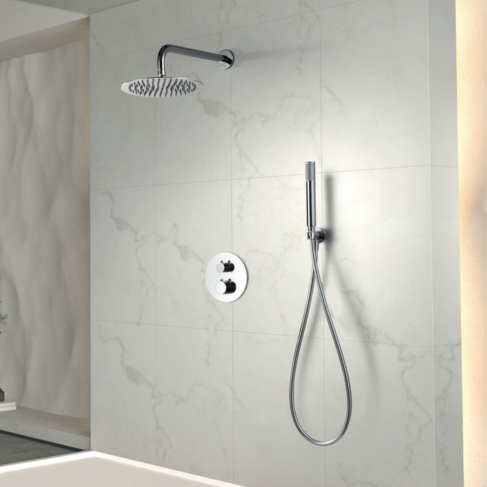 Colonne de Douche Encastrée Thermostatique GENOVA - Sanizeo