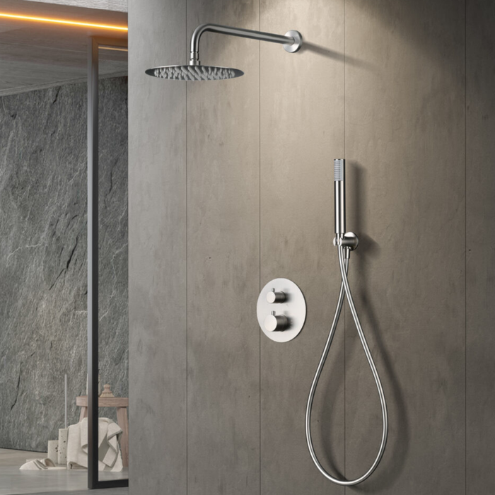 Colonne de Douche Encastrée Thermostatique MONZA - Sanizeo