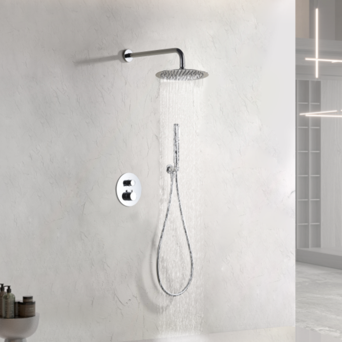 Colonne de Douche Encastrée Thermostatique NAPOLES - Sanizeo