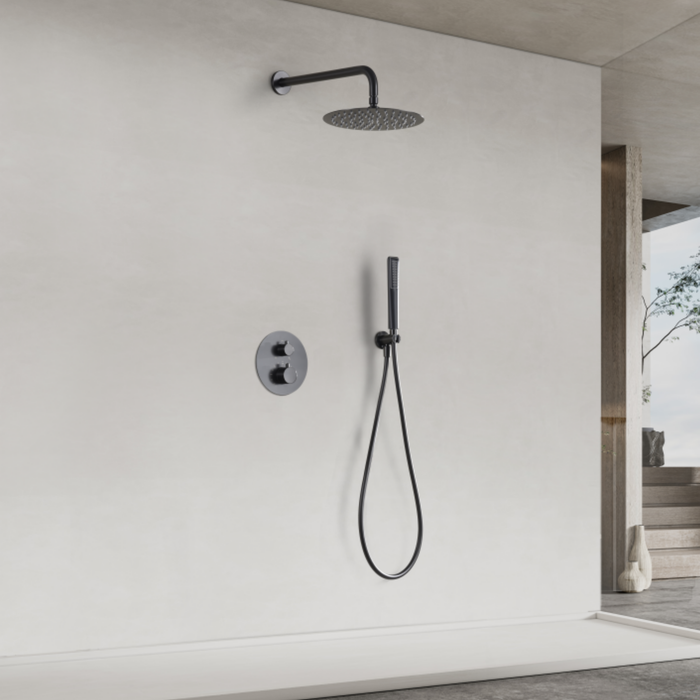 Colonne de Douche Encastrée Thermostatique NAPOLES - Sanizeo