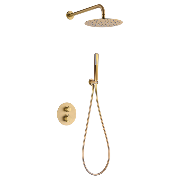 Colonne de Douche Encastrée Thermostatique NAPOLES - Sanizeo