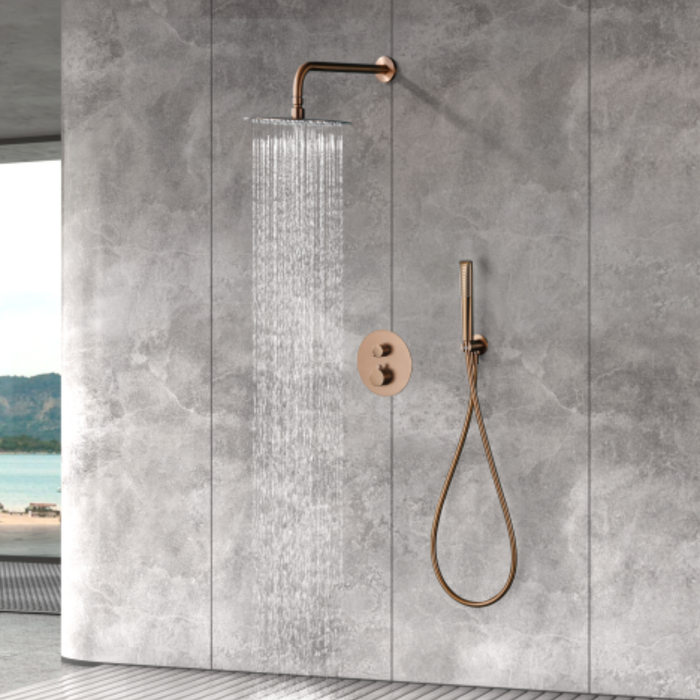 Colonne de Douche Encastrée Thermostatique NAPOLES - Sanizeo