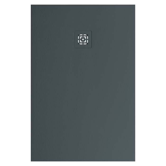 Receveur de douche extra plat 3 cm HALDOR LAVABERG Anthracite RAL 7016 — vue de dessus
